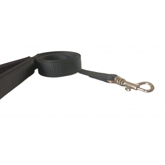 Markapet Köpek Gezdirme Kayışı 1,5 cm x 115 cm Siyah