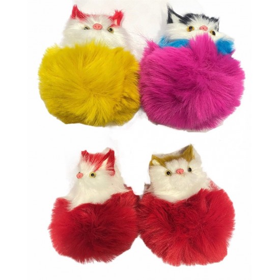 Catlife Göbekli Pofuduk Kedi Oyuncağı 10 cm