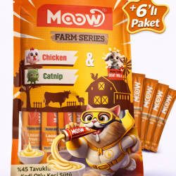 Tavuklu Kedi Naneli Keçi Sütlü Kedi Krema Ödülü 6x12g