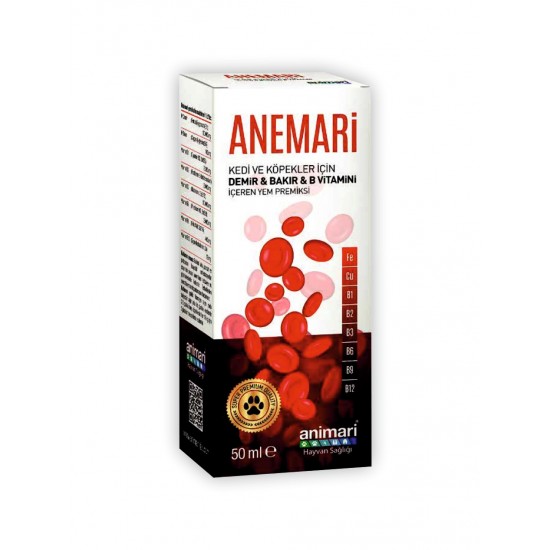 Animari Demir Bakır B vitamini damlası 50 ml