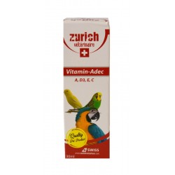 Zurich Kuş Vitamini A, D3, E, C Vitaminleri 30 ml