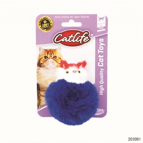 Catlife Göbekli Pofuduk Kedi Oyuncağı 10 cm