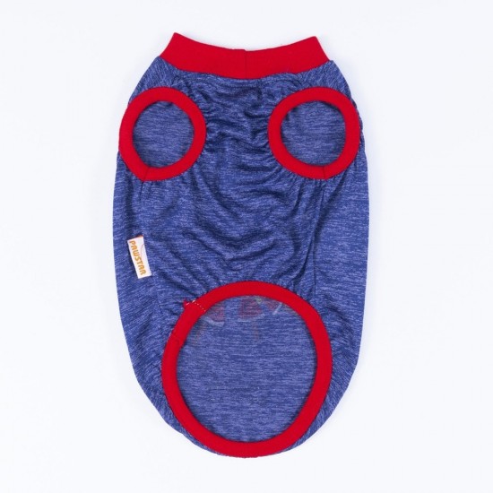 Pawstar Navy Blue Summer Time Büyük T-shirt 3XLarge  43X49X66 CM