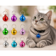 Renkli Metal Kedi ve Köpek Tasma Çanı – Tasma Aksesuarı 1 Adet