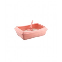 Açık Kedi Tuvalet Kum Kabı 12*37*50 cm Karışık Renklerde