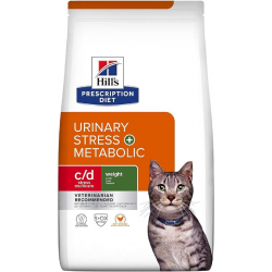 Hills Prescription Diet Urinary Stress + Metabolic c/d Multicare Tavuklu Kedi Kuru Maması 3 kg