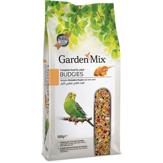 Garden Mix Platin Ballı Muhabbet Kuş yemi 1000 gr