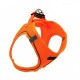 Tailpetz Air Mesh Köpek Göğüs Tasması 3XSmall 24-28 cm Neo Orange