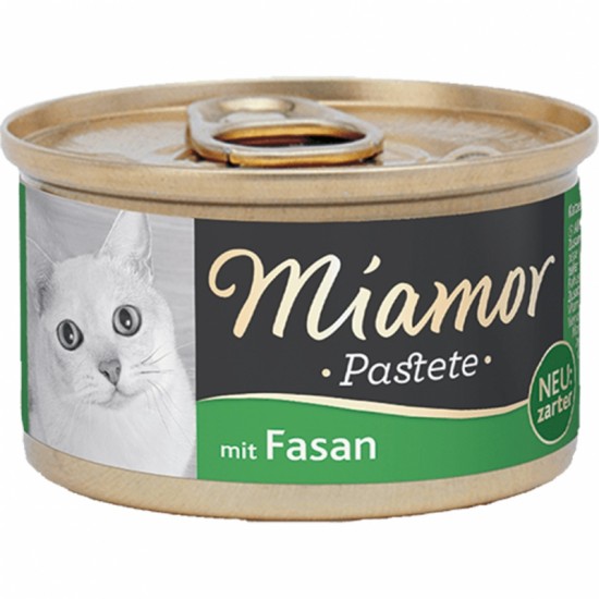 Miamor Pastete Sülün Etli Kedi Konserve Mama 85 gr