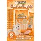 Crocus Tavuklu Ve Bal Kabaklı Kedi Lolipop 10 lu paket ( 10x1,4 gr )