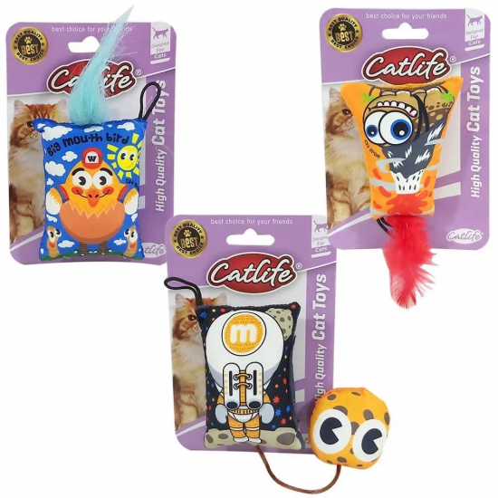 Catlife Hışırtılı Kraft Kedi Oyuncağı 9 cm