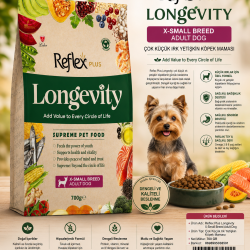 Reflex Plus Longevity Hipoalerjenik Çok Küçük Irk Yetişkin Köpek Maması 700gr