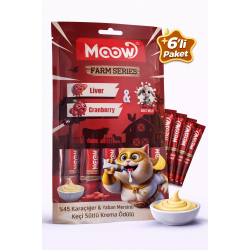 Ciğerli Kızılcıklı Keçi Sütlü Kedi Krema Ödülü 6x12g