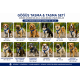 Gezdirme Kayışlı Dokuma Köpek Göğüs Tasma Seti 40*60-110 cm Mavi