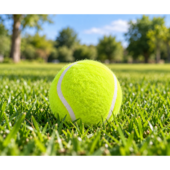 KP Köpek Oyuncağı Tenis Topu Sert 2’li 8 cm – Dayanıklı Köpek Topu