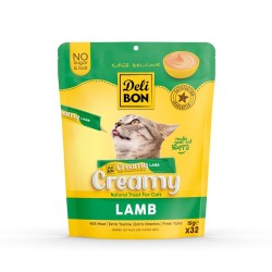 Delibon Krema Kedi Ödül Maması 15g 32 Adet Kuzu Etli
