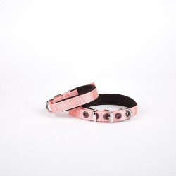 Doggie Softlu Köpek Boyun Tasması 1,5 cm x 30 cm Pembe