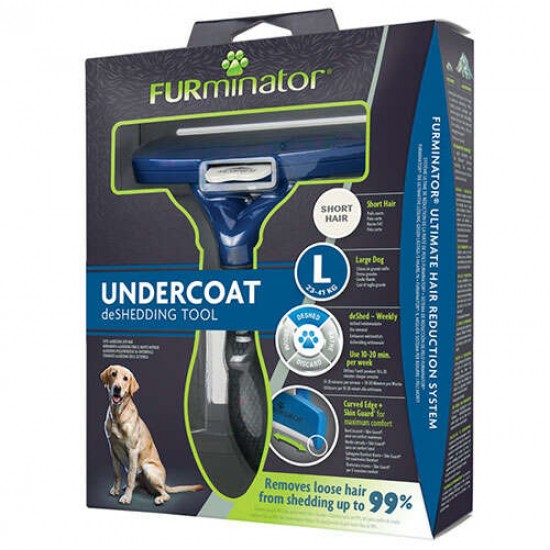 Furminator Short Hair Kısa Tüylü Köpek Tarağı M/L