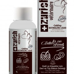 Zurich Kedi Köpek Biotin Deri Ve Tüy Bakımı Likit 100 ML Sıvı
