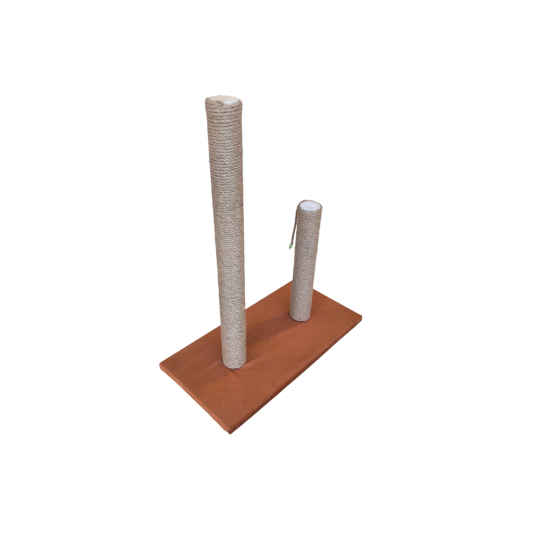 İkili Kedi Tırmalama Tahtası 40 cm - 70  cm Çeşitli Renklerde