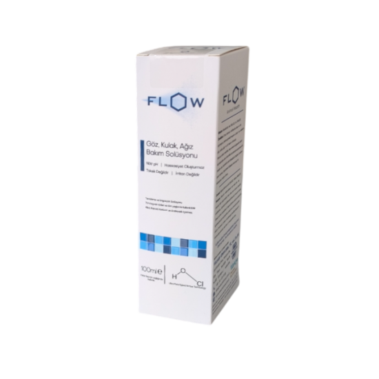 Flow Göz, Kulak, Ağız Bakım Solüsyonu 100 ml