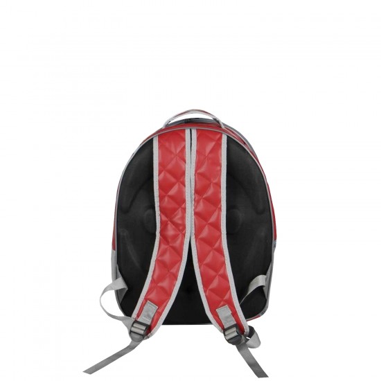 Markapet Kapitone Astronot Kedi Köpek Taşıma Çantası 28*32*40 cm Kırmızı