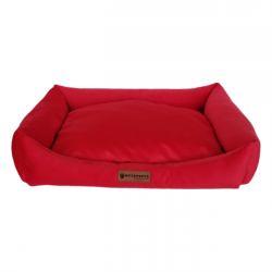 Markapet Tay Tüyü Yumuşak Köpek Yatağı Large Kırmızı 60*80 cm