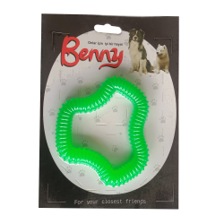 Benny Köpek Oyuncağı Sert 11 x 10 cm Yeşil