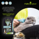 Furminator Kısa Tüylü Short Hair Kediler için Tüy Toplayıcı Kedi Tarağı 3,9cm [S]