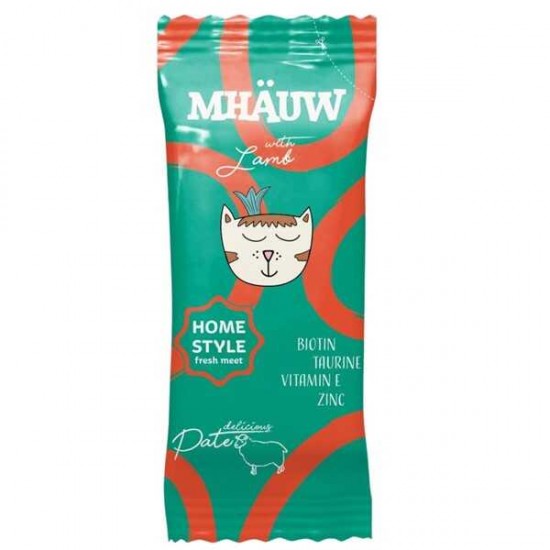 Mhauw Pouch Pate Lamb Kedi Yaş Maması 80 Gr