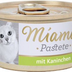 Miamor Pastete Tavşanlı Kedi Konserve Yaş Mama 85 gr