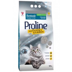 Proline Aktif Karbonlu Topaklanan Kedi Kumu 10 Lt
