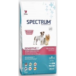 Spectrum Sensitive 27 Kuzulu ve Pirinçli Küçük Irk Yetişkin Köpek Maması 12 Kg