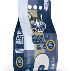 Rigor Aktif Karbonlu İnce Taneli Kedi Kumu 10 lt