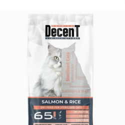 Decent Premium Sterilised Somon Balıklı Kısırlaştırılmış Kedi Maması 15 kg