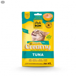 Delibon Krema Kedi Ödül Maması 15g 5 Adet Ton Balıklı