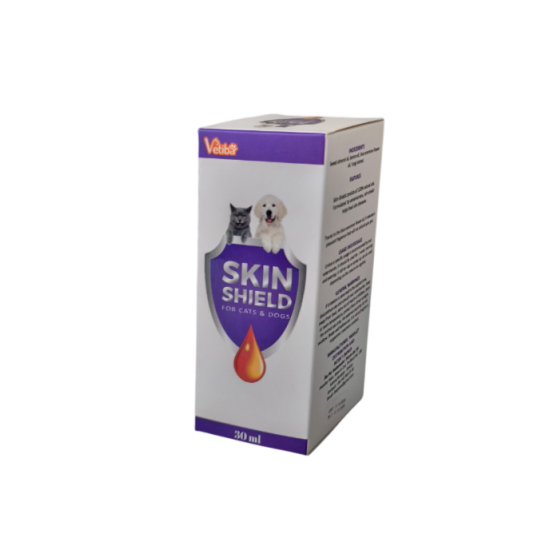 Vetiba Kedi Köpek Tüy Çıkarma Desteği Skin Shield 30 ml