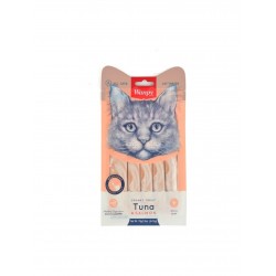 Wanpy Ton Balıklı Somonlu Krema Likit Kedi Ödülü 5X14GR