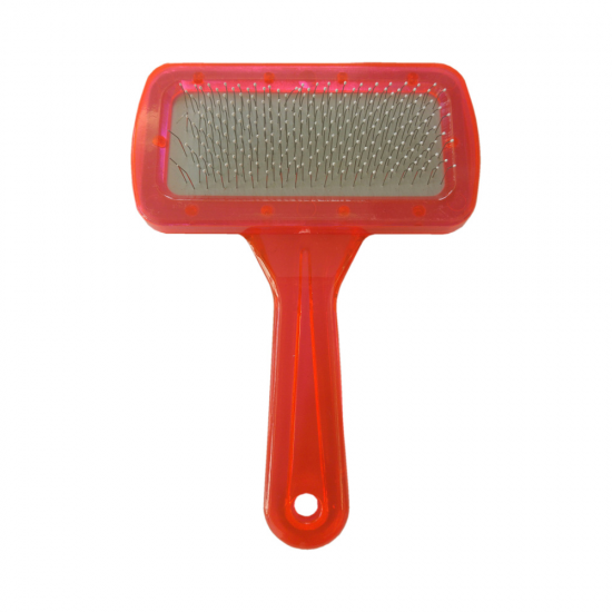 Markapet Kedi Köpek Tarağı Şeffaf 9*14 cm Mavi