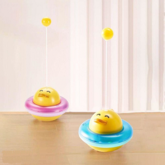 Sesli Hazneli Kedi Oyuncak Hacı Yatmaz Ördek