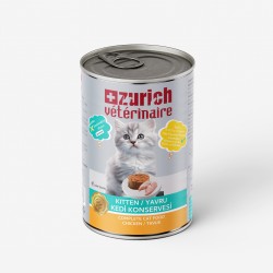 Zurich Veterinaire Pate Tavuklu Yavru Kedi Konservesi  415 gr